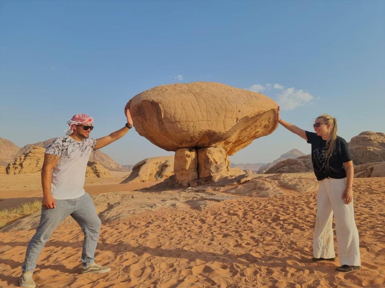 Eyad Wadi Rum desert camp Hotel Bagian luar foto