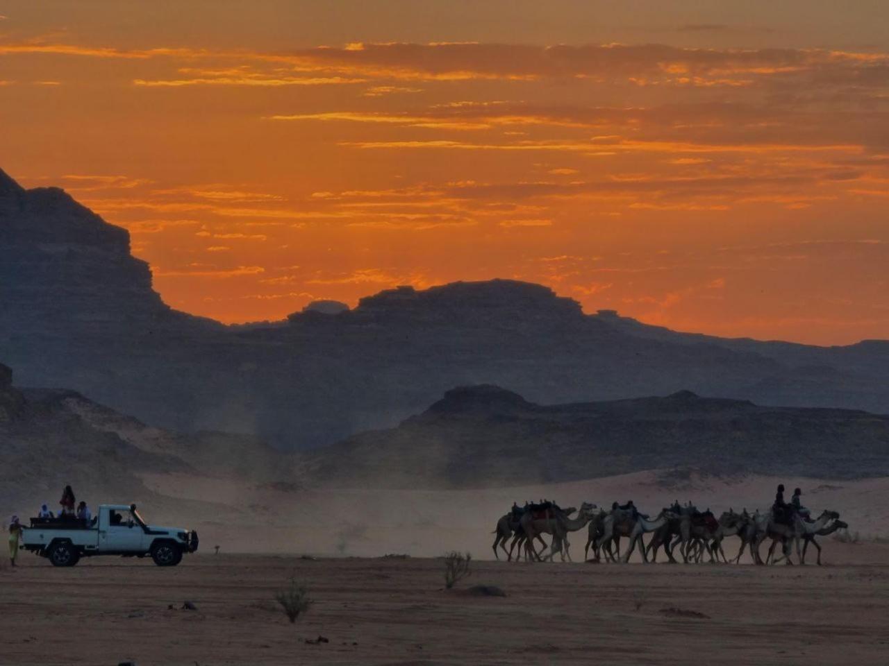 Eyad Wadi Rum desert camp Hotel Bagian luar foto