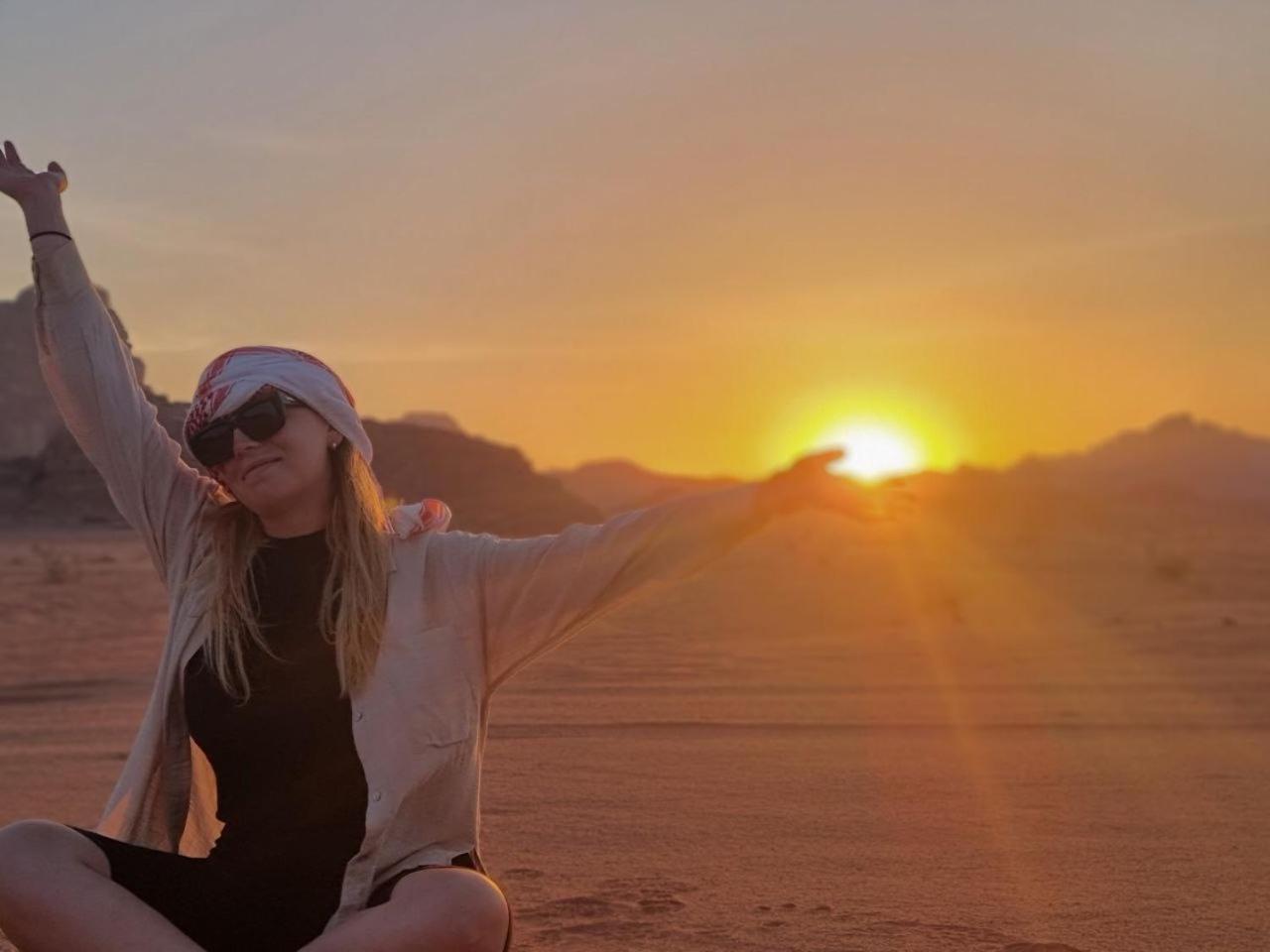 Eyad Wadi Rum desert camp Hotel Bagian luar foto
